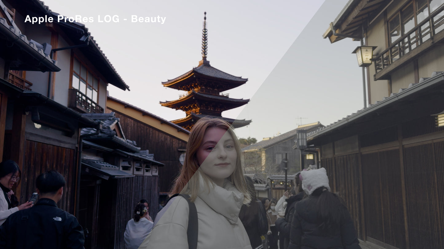 Apple ProRes LOG Cinematic Luts