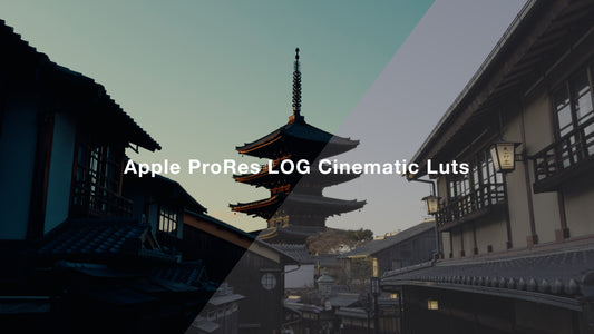 Apple ProRes LOG Cinematic Luts